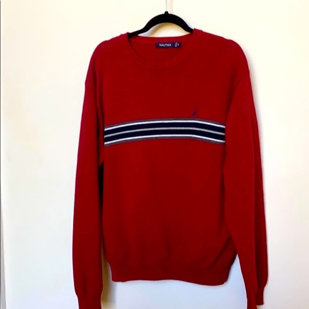 Nautical Crew Neck Sweater